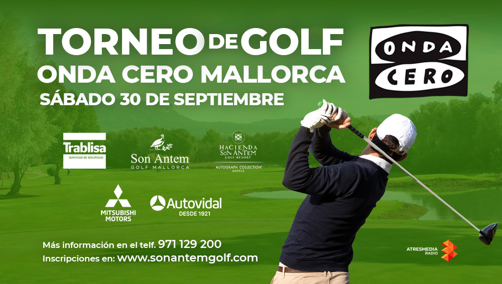 Torneo de Golf Onda Cero Mallorca Poster